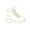 Illustration d'une chaussure de randonnée