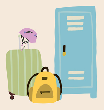 Service de consigne / bagagerie
