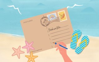 Mon Village Vacances - Atelier carte postale