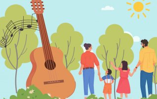 Instruments de musique géants