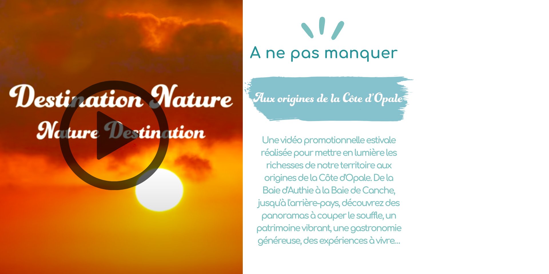 Vidéo "Aux origines de la Côte d'Opale"