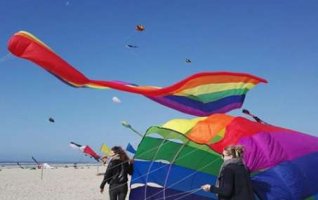 Manche à air géante