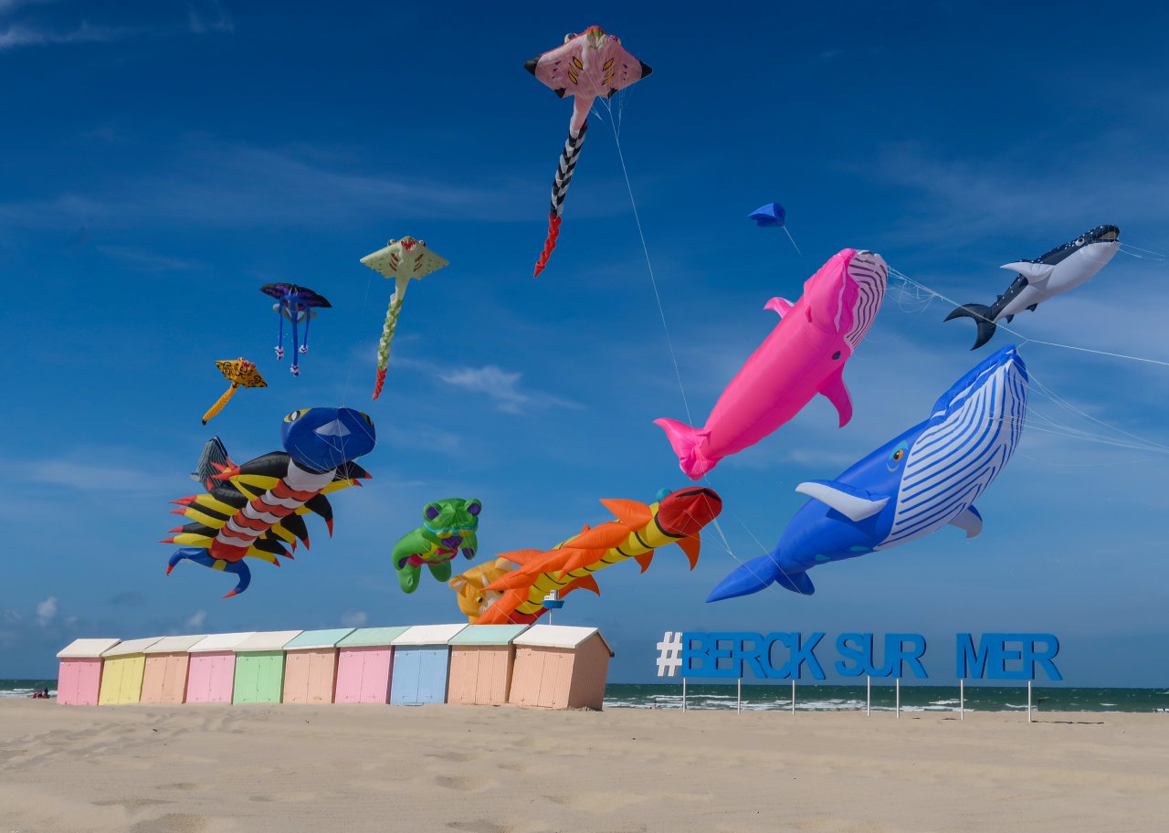 Faire du cerf-volant à Berck-sur-Mer - IMEARTH